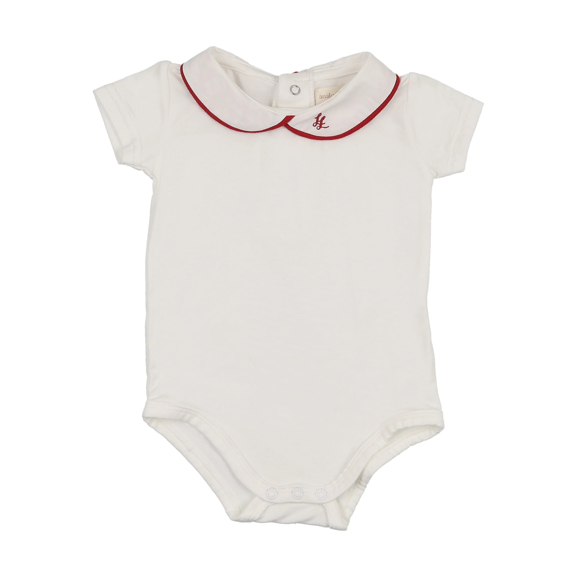 Analogie Peter Pan Onesie W/ Piping - SS26 -