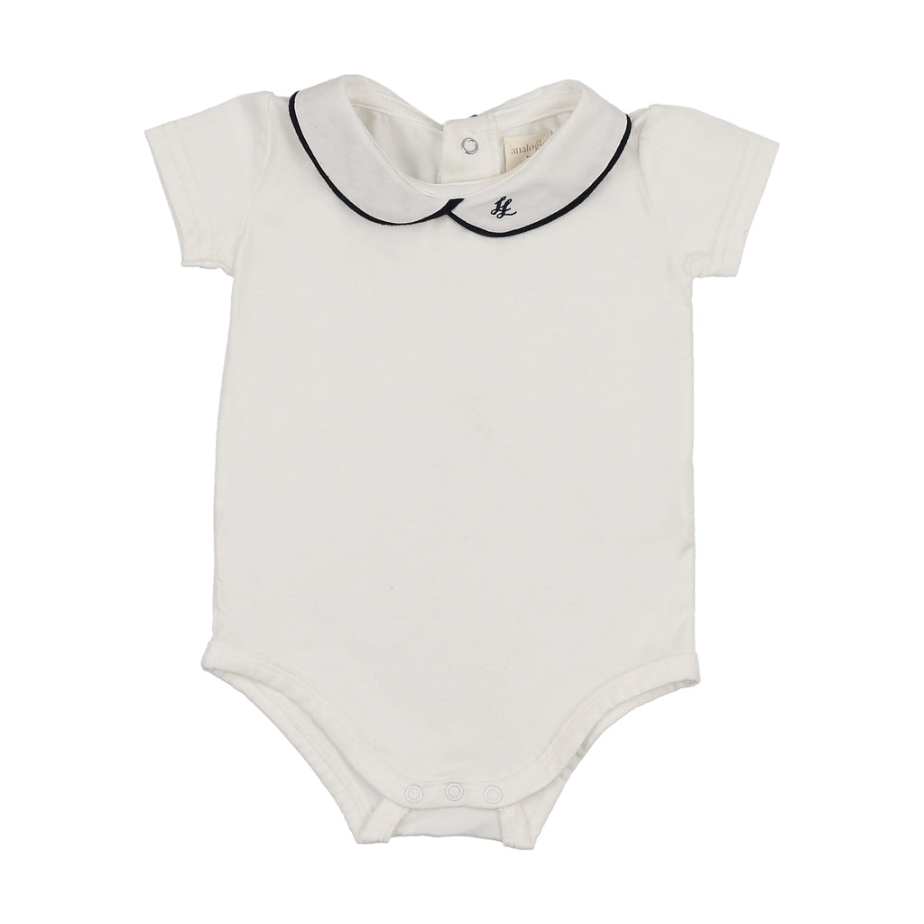Analogie Peter Pan Onesie W/ Piping - SS26 -