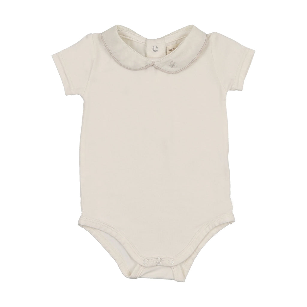 Analogie Peter Pan Onesie W/ Piping - SS26 -