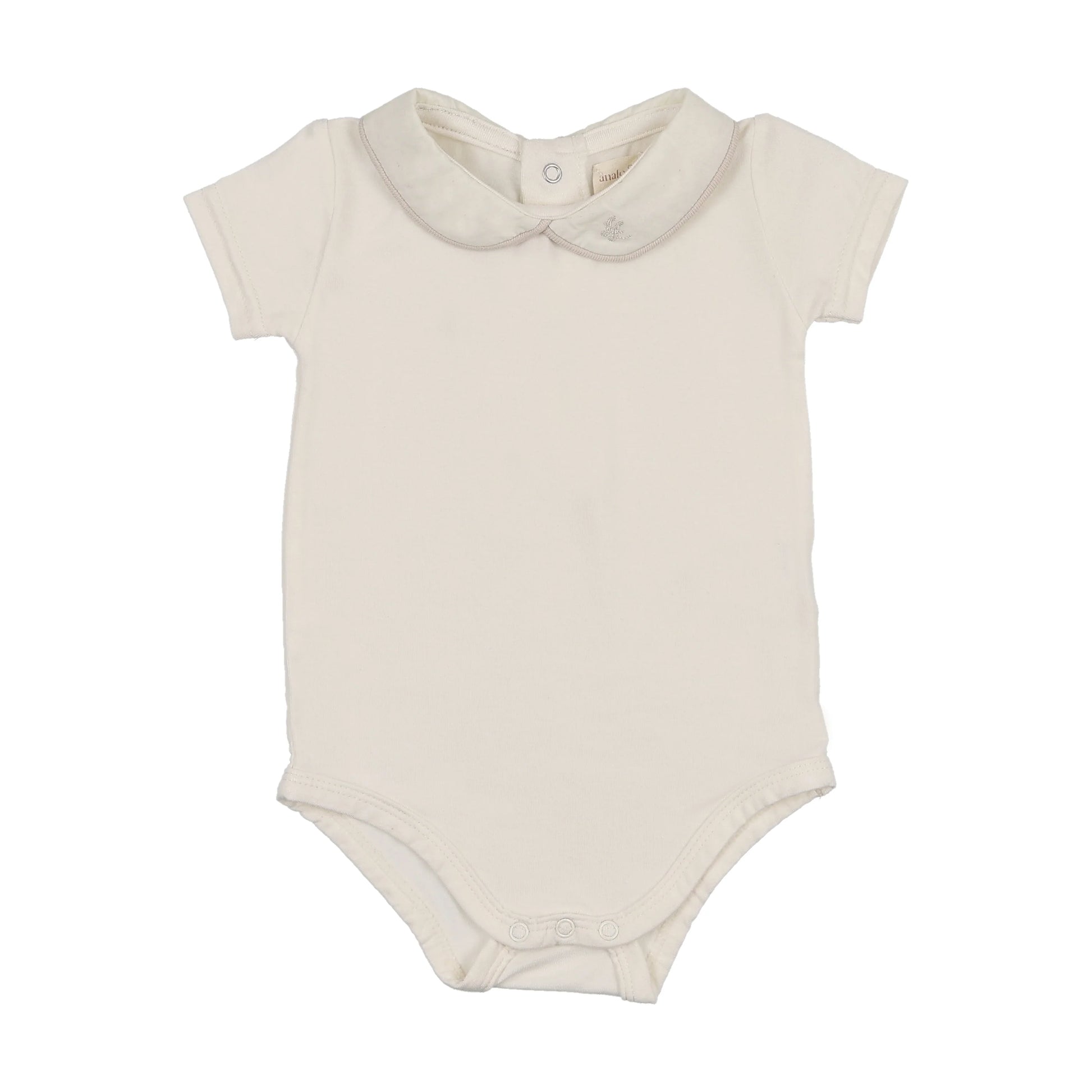 Analogie Peter Pan Onesie W/ Piping - SS26 -