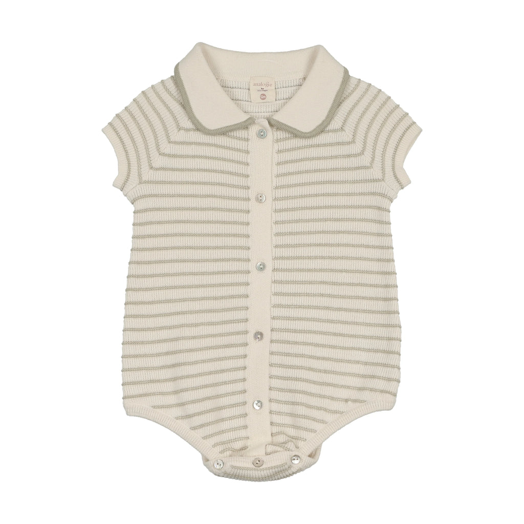 Analogie Textured Knit Romper - SS26 -