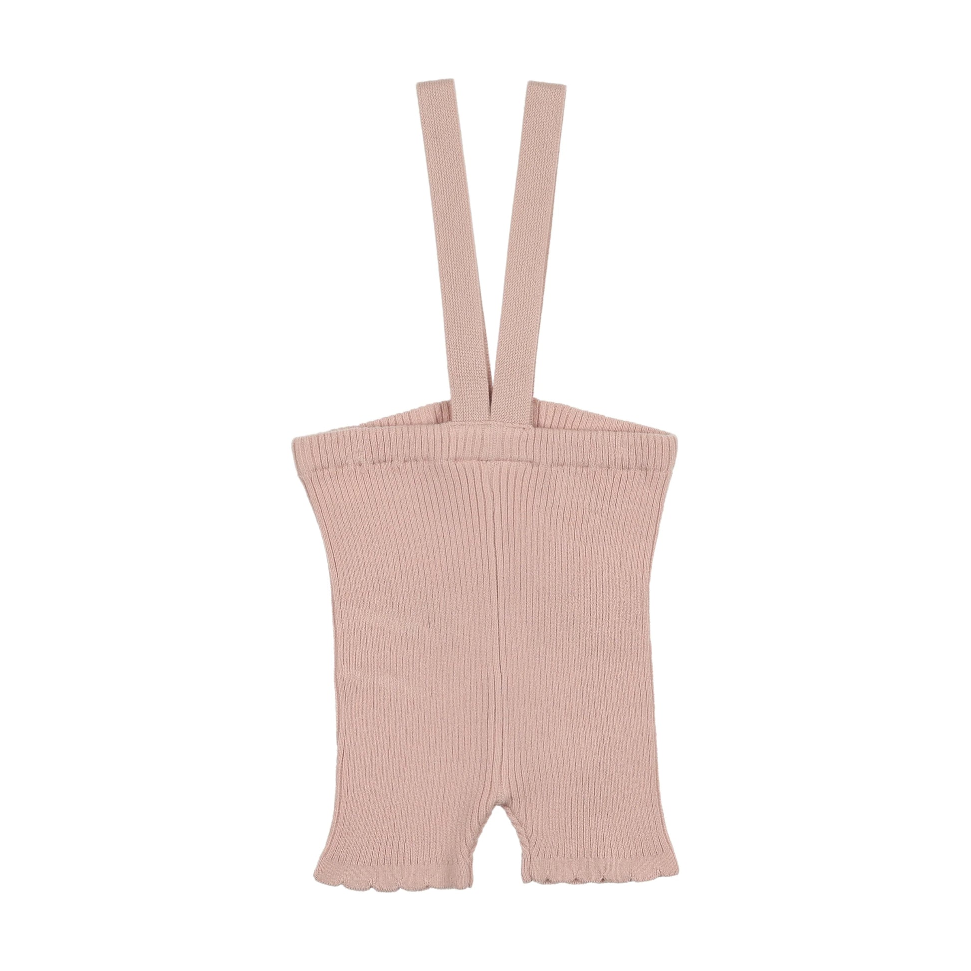 Analogie Scallop Suspender Shorts - SS26 -