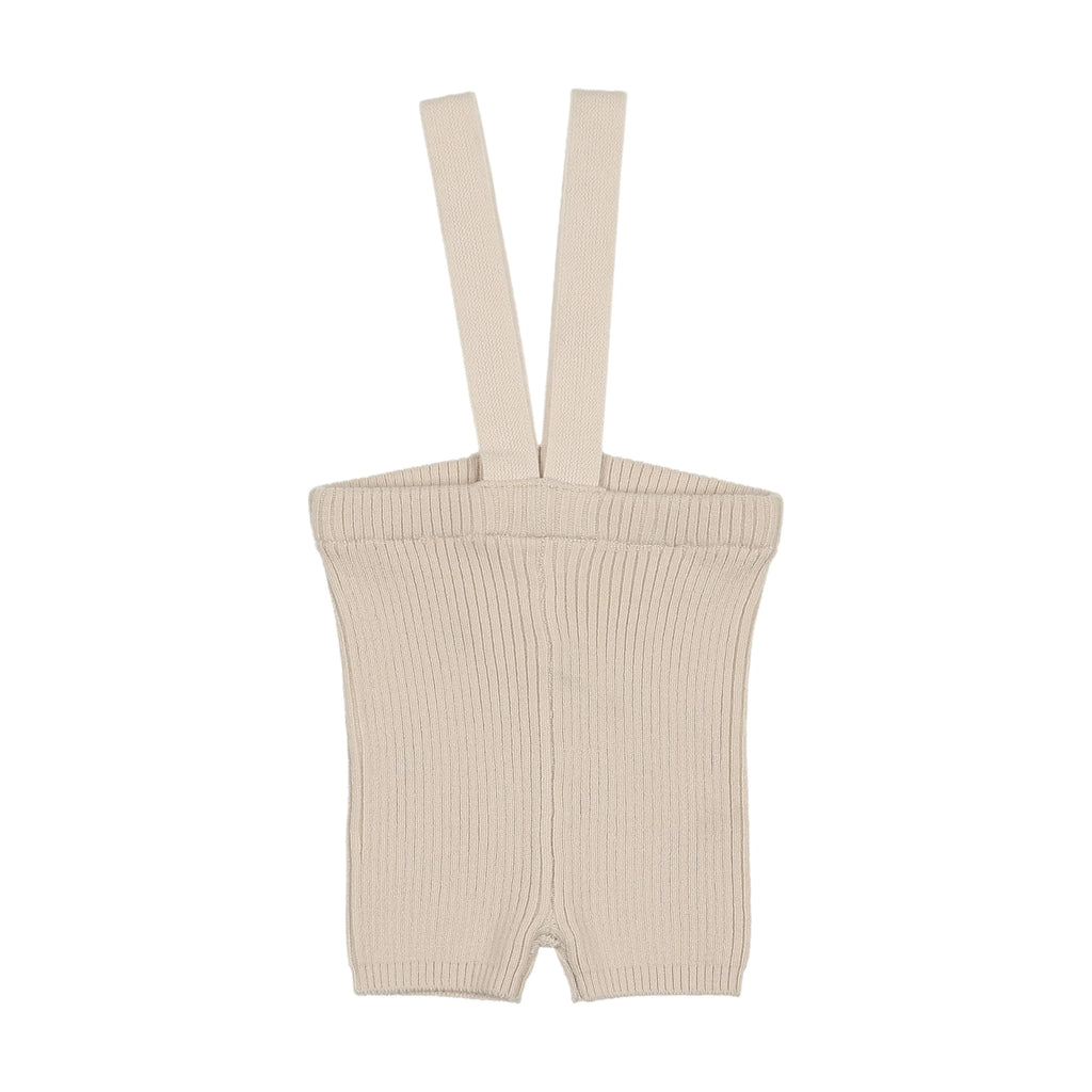 Lil Legs Knit Suspender Shorts - SS26 -