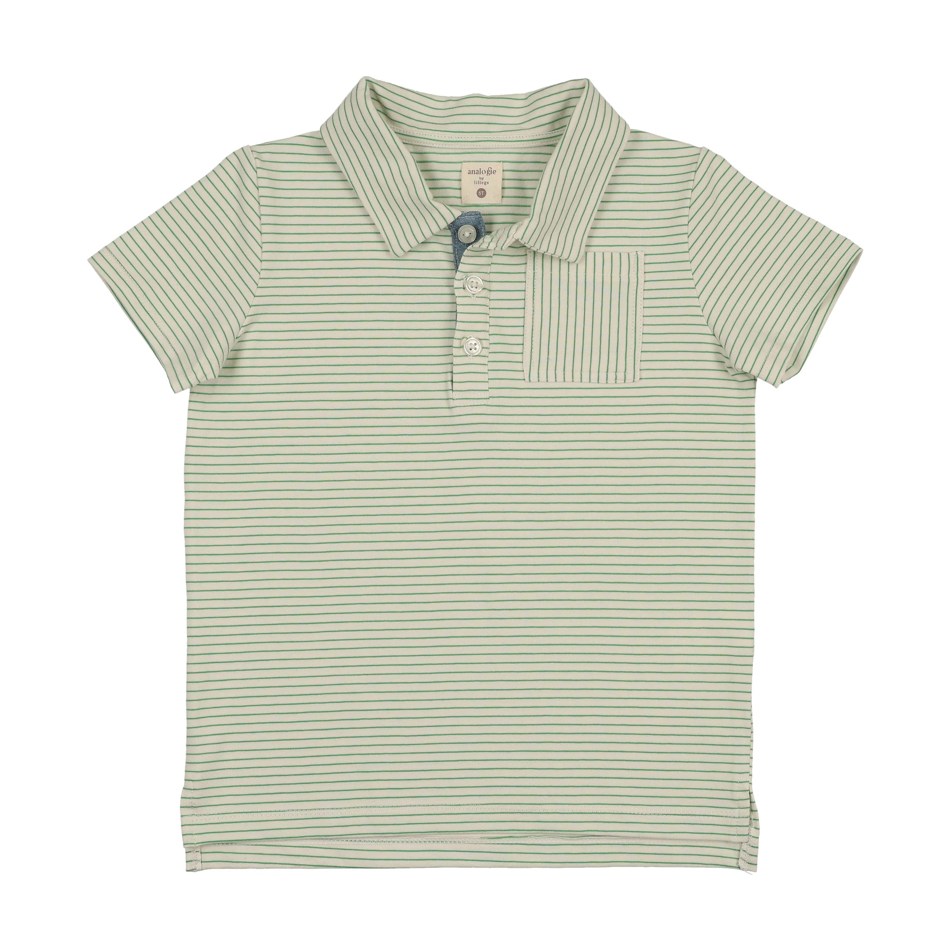 Analogie Denim City Stripe Polo - SS26 -