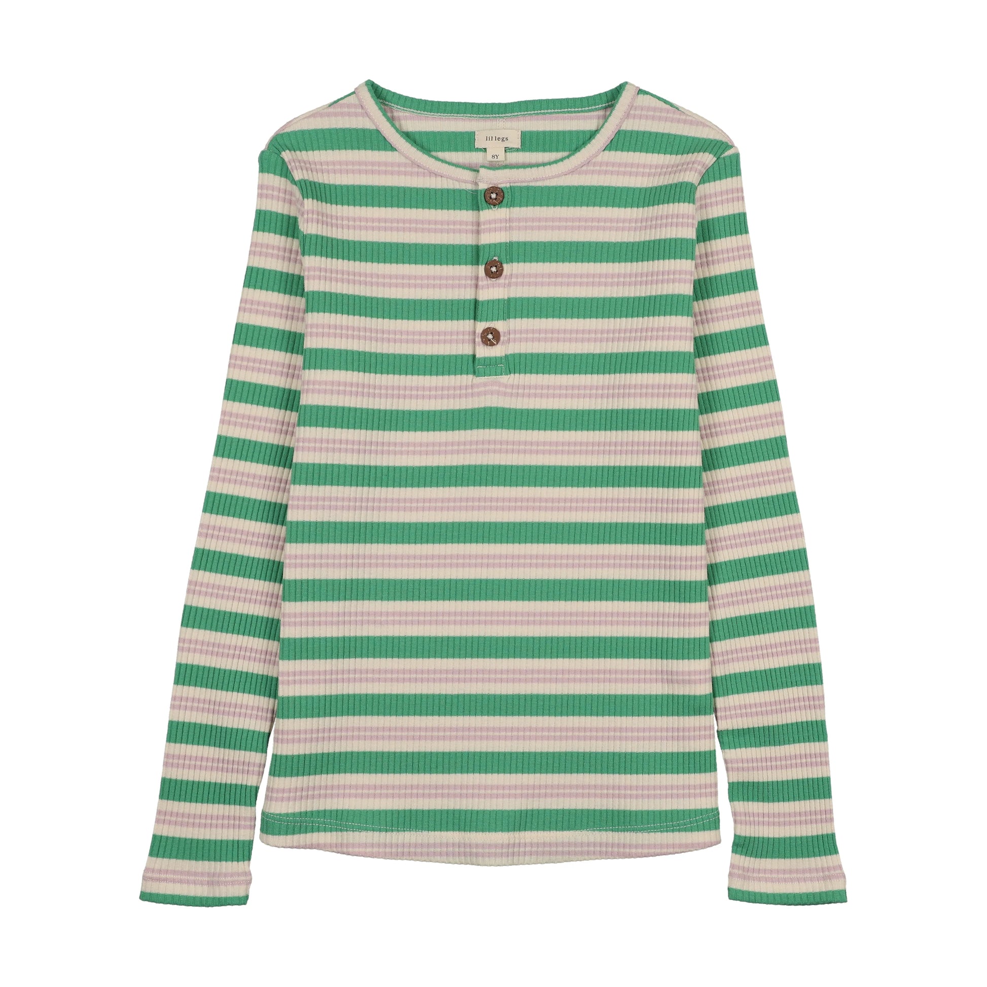 Lil Legs Basic Stripe Henley - SS26 -