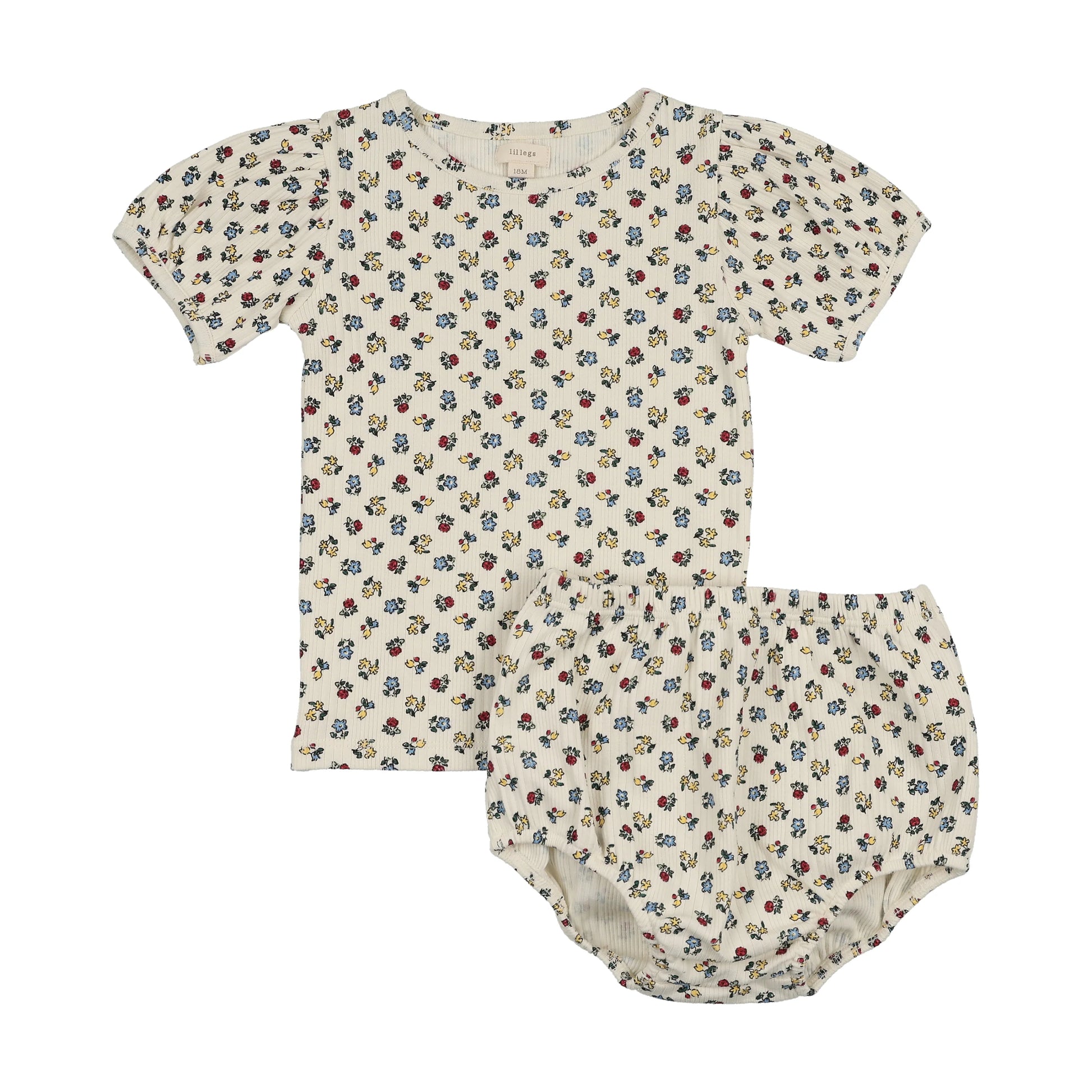 Lil Legs Puff Sleeve Toddler Set - SS26 -