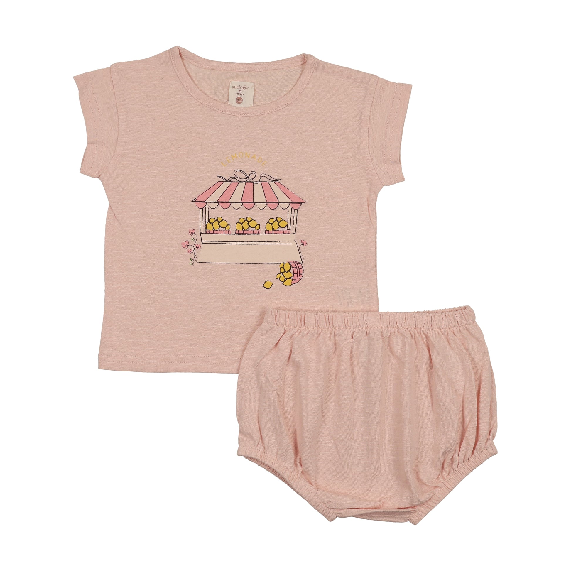 Analogie Girls Lemon Toddler Set - SS26 -
