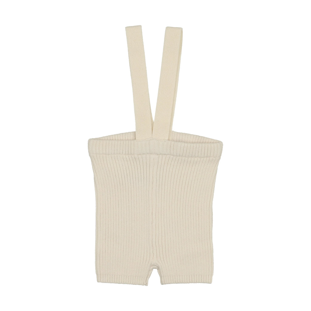 Lil Legs Knit Suspender Shorts - SS26 -