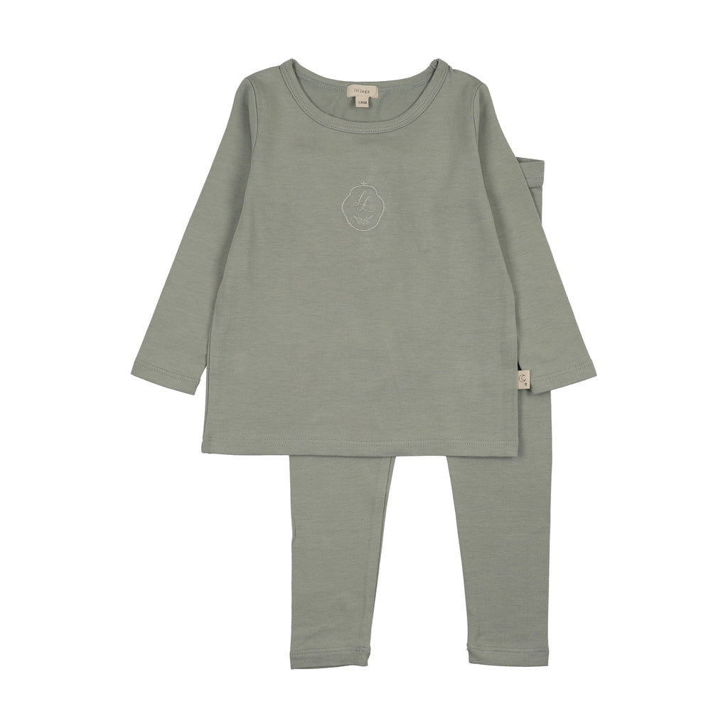 Lil Legs Embroidered Lounge Set - SS26 -