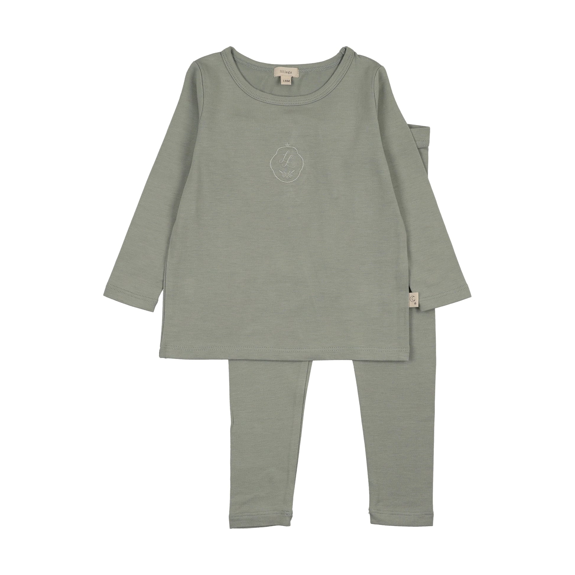 Lil Legs Embroidered Lounge Set - SS26 -