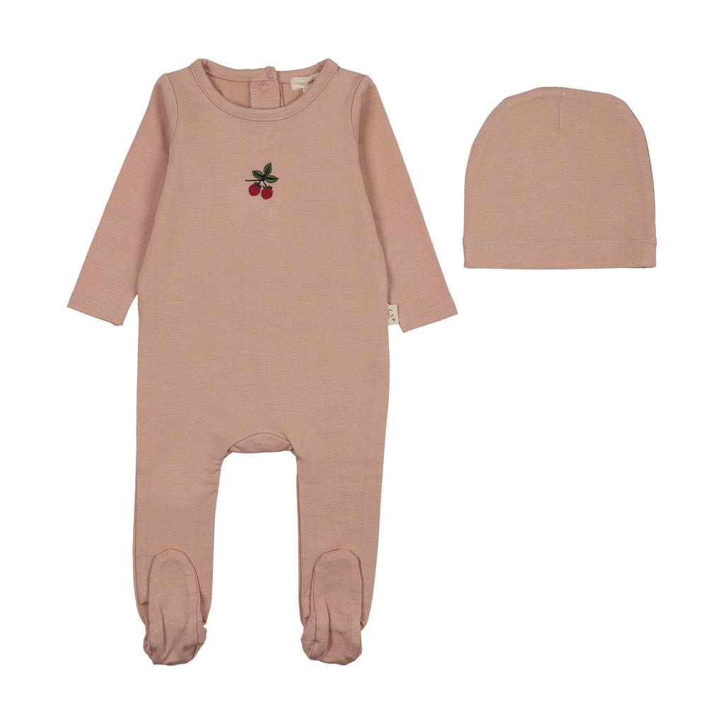 Lil Legs Embroidered Lounge Footie - SS26 -