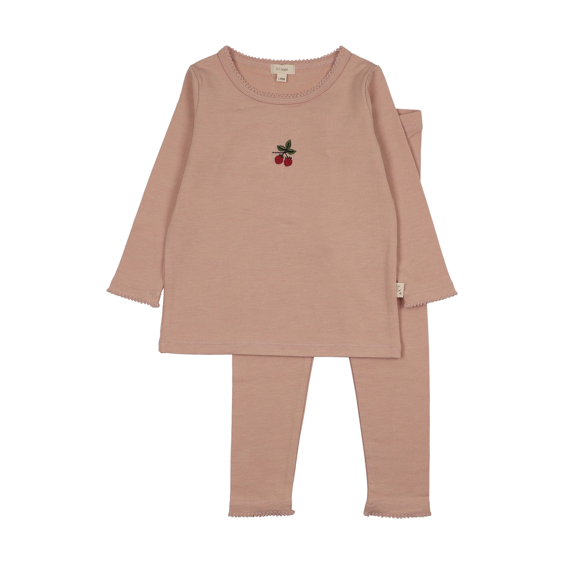 Lil Legs Embroidered Lounge Set - SS26 -