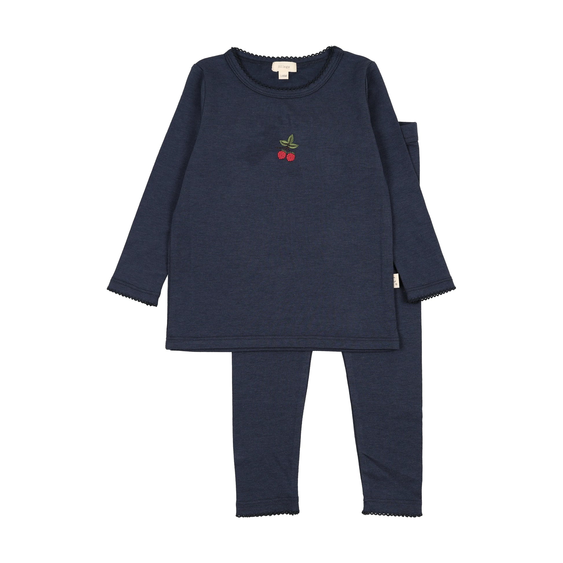 Lil Legs Embroidered Lounge Set - SS26 -