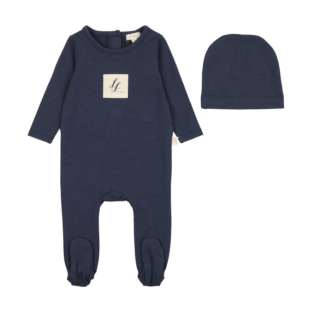 Lil Legs Embroidered Lounge Footie - SS26 -