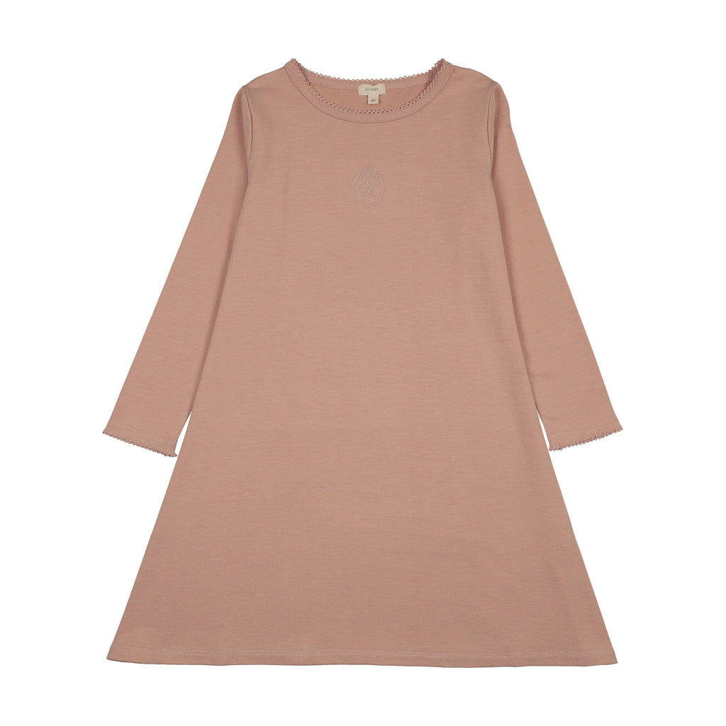 Lil Legs Crest Nightgown - SS26 -