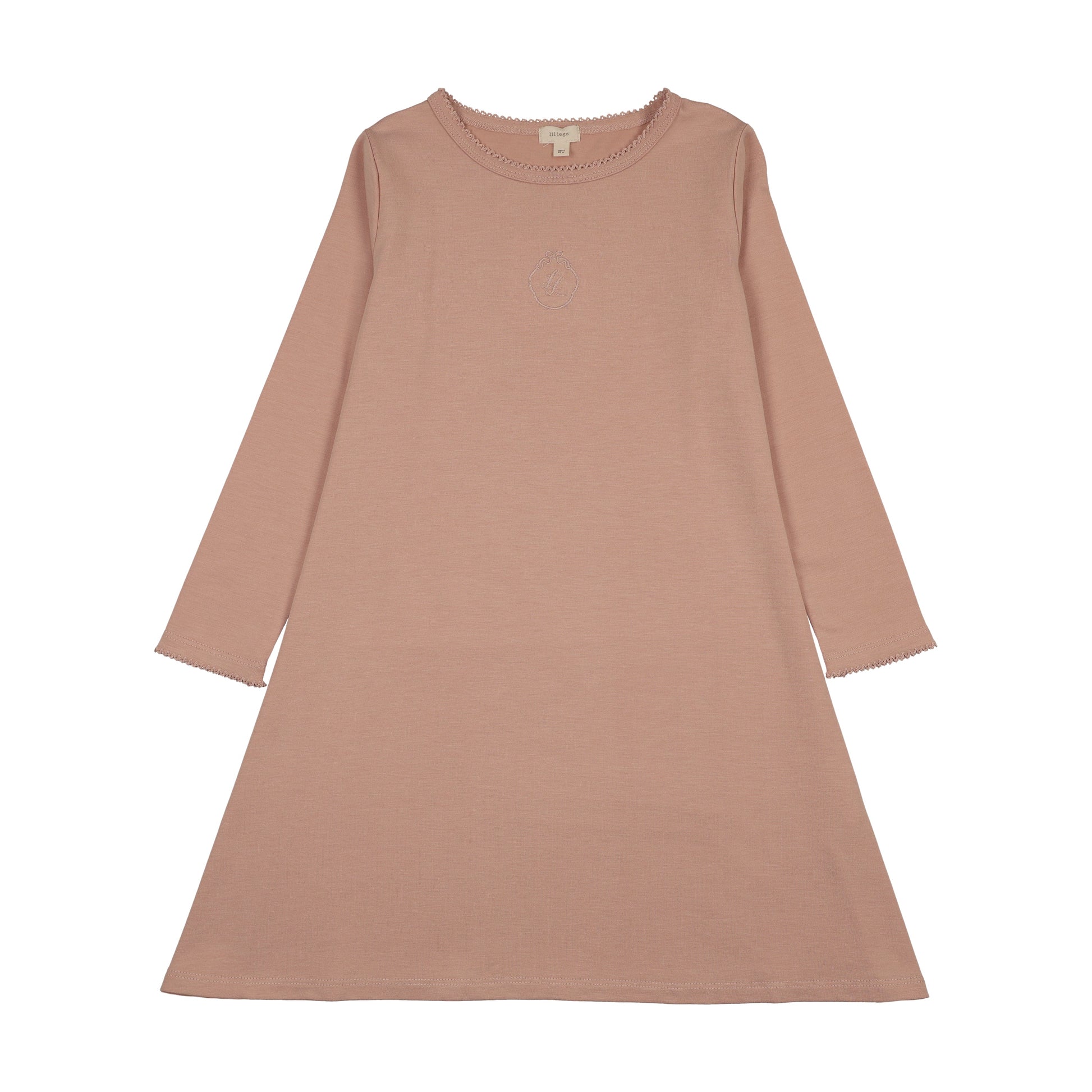 Lil Legs Crest Nightgown - SS26 -