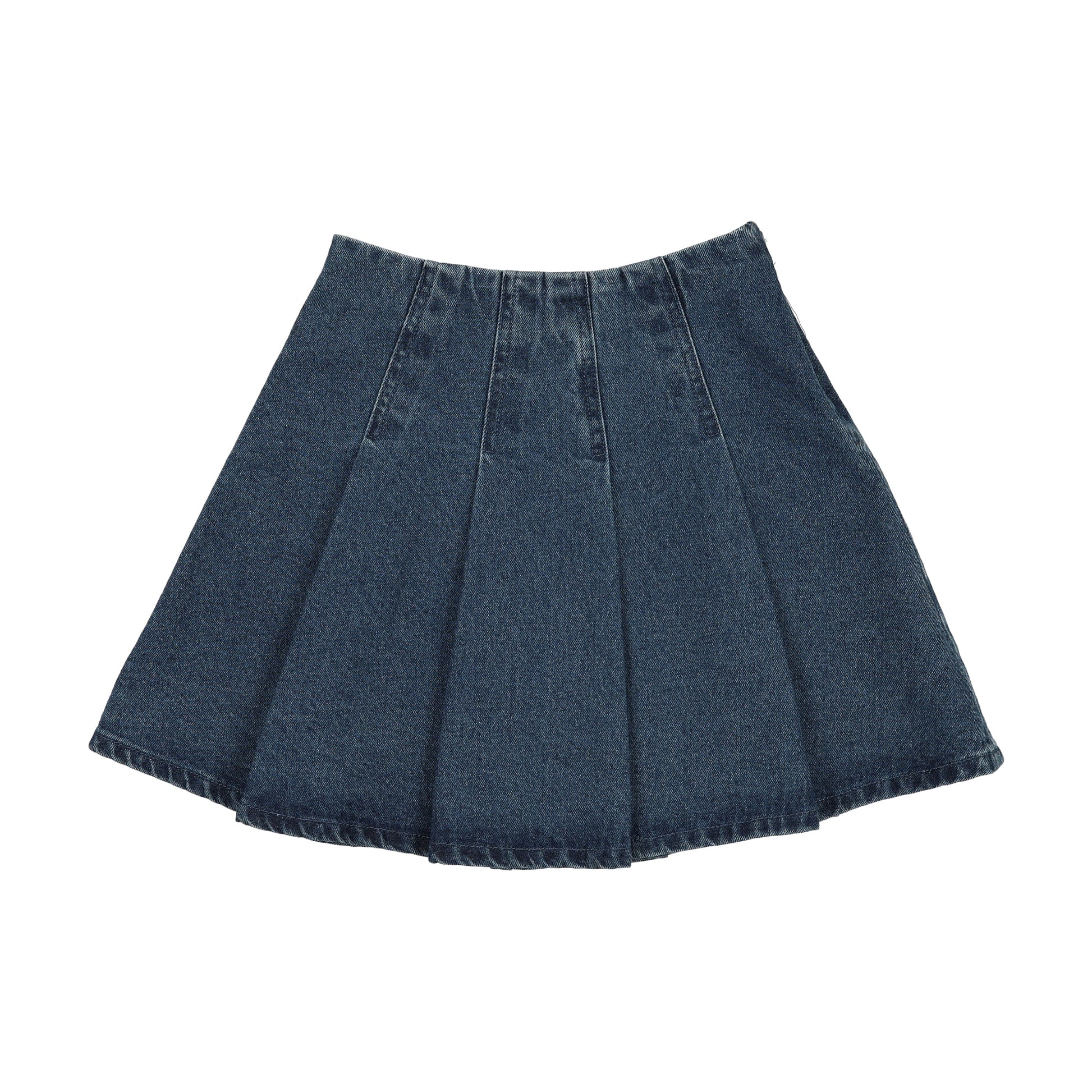 Lil Legs Pleated Denim Skirt - SS26 -