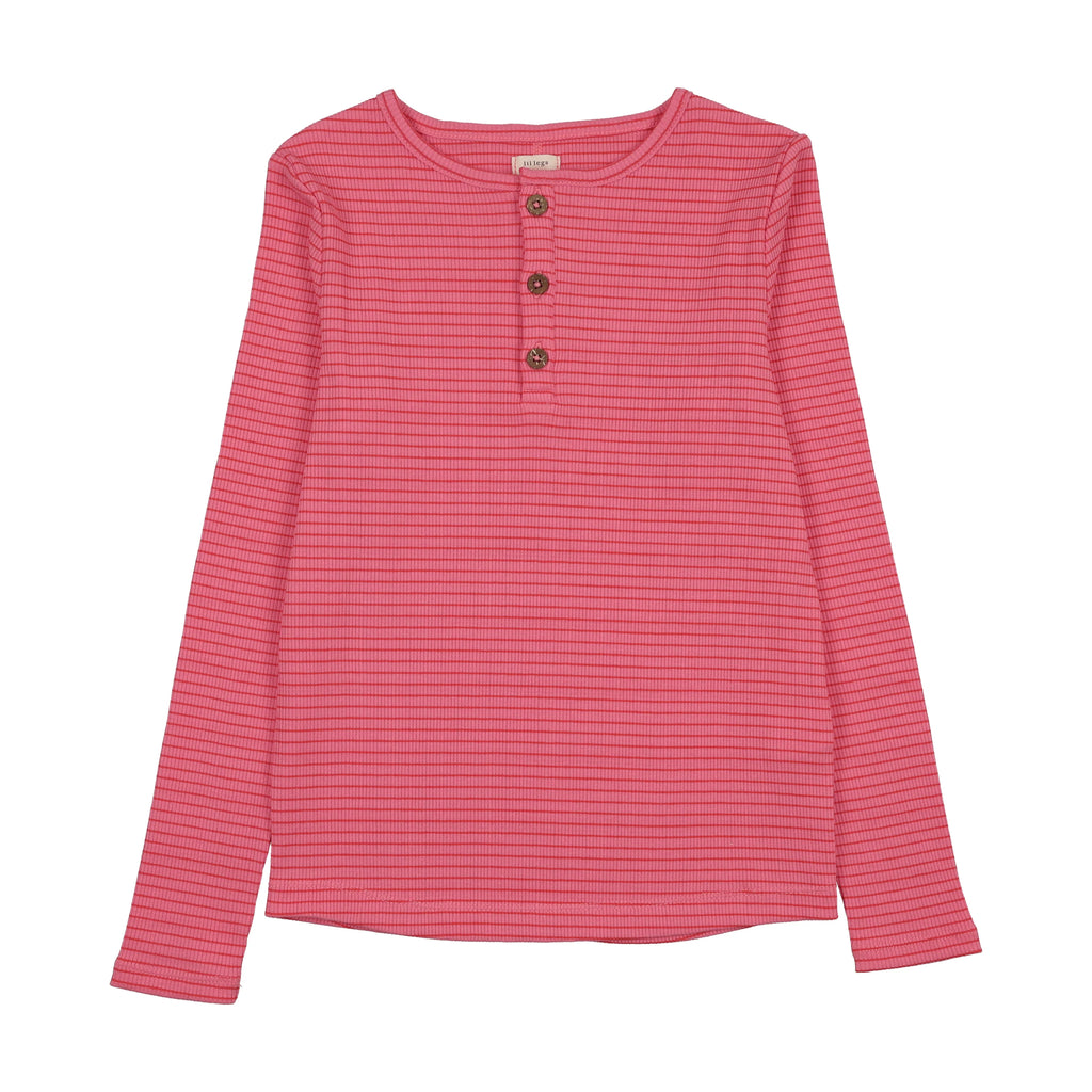 Lil Legs Basic Stripe Henley - SS26 -