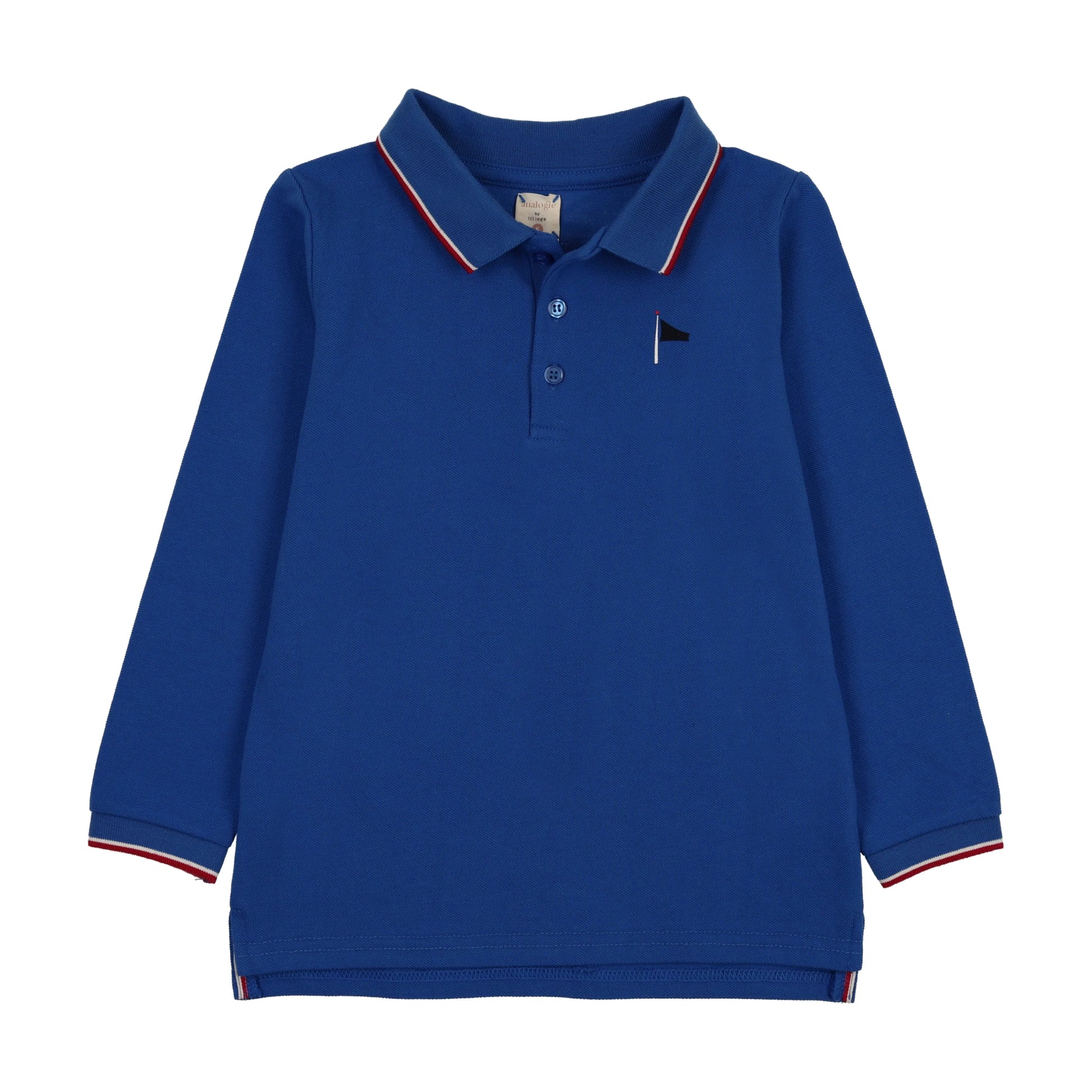 Analogie Outer Field Boys Long Sleeve Polo - SS26 -
