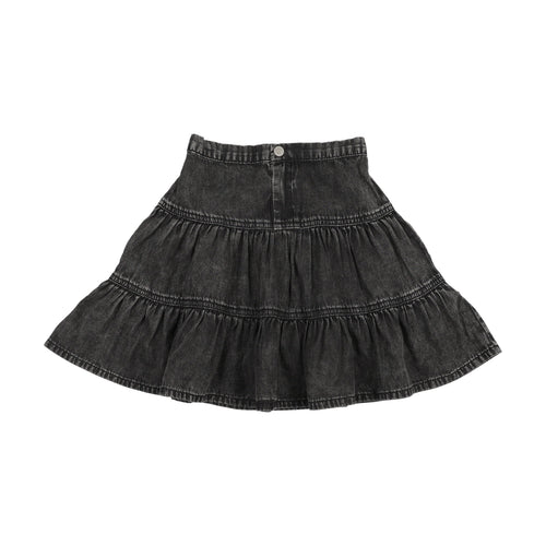 Lil Legs Denim Tiered Skirt - SS26 -