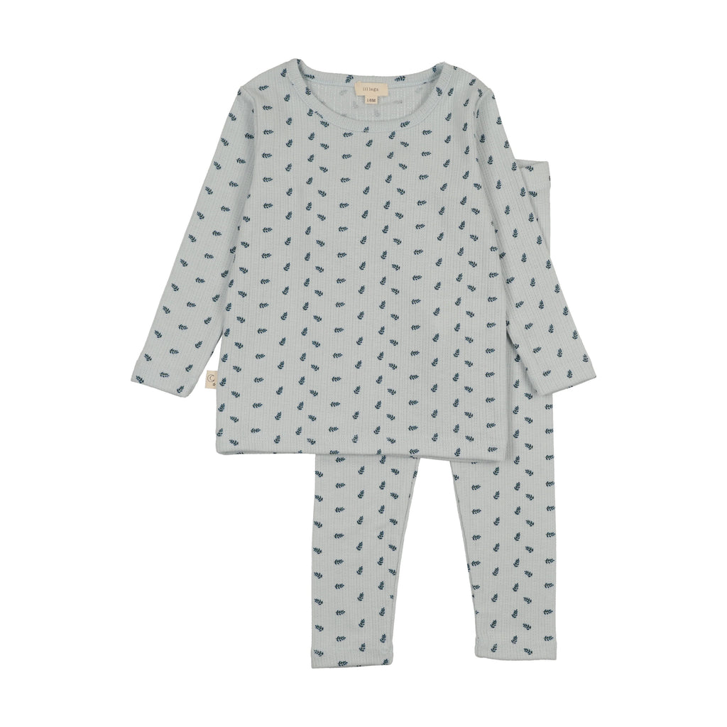 Lil Legs Color Dainty Print Lounge Set - SS26 -