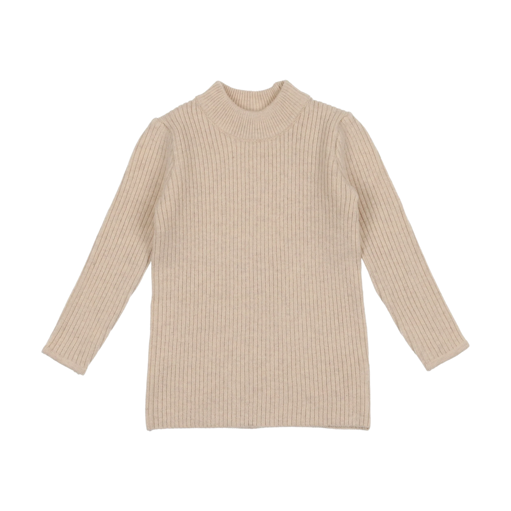 Lil Legs Knit Mock Neck Tee -