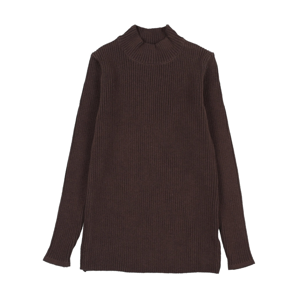 Lil Legs Knit Mock Neck Tee - FW26 -