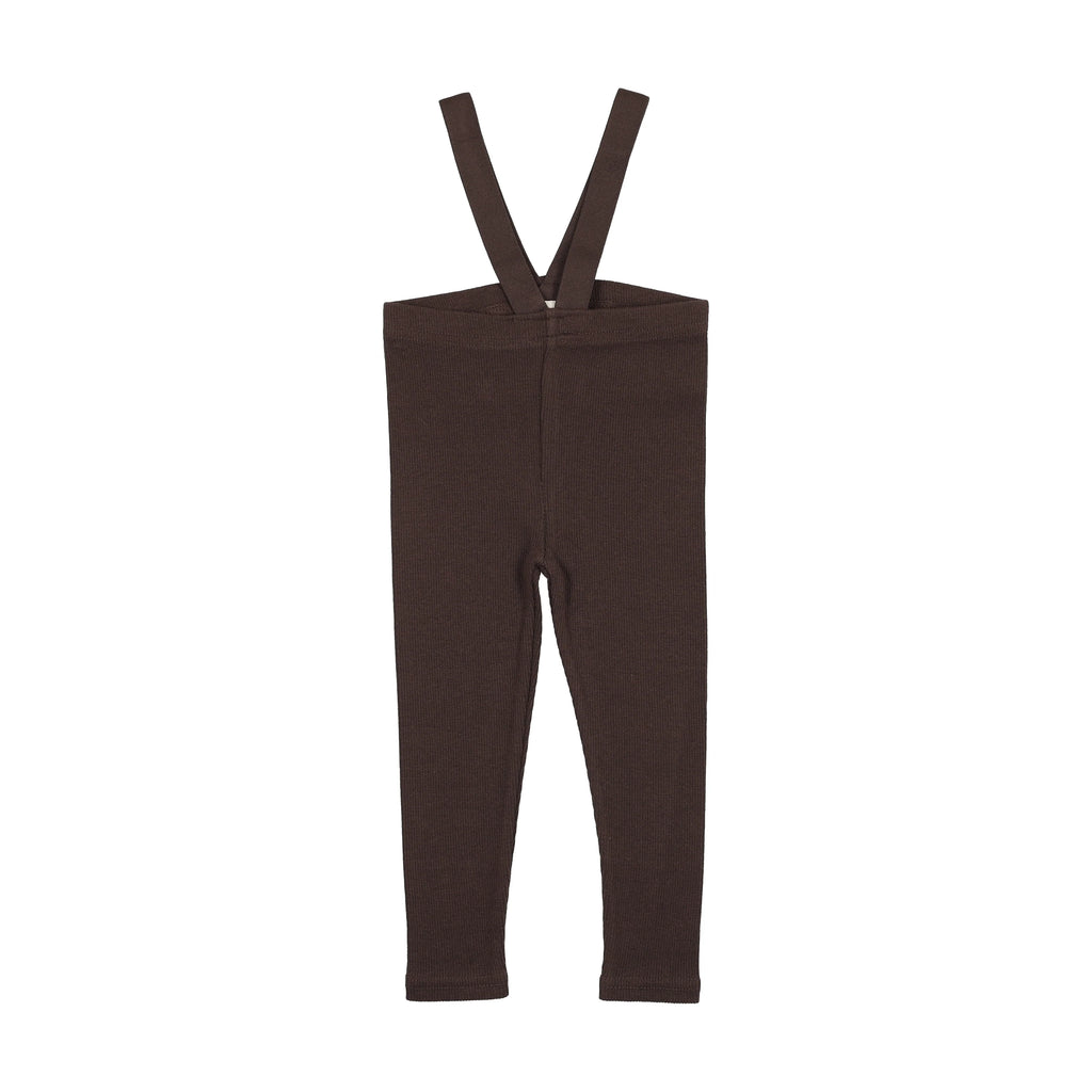 Lil Legs Ribbed Suspender Leggings - FW26 -