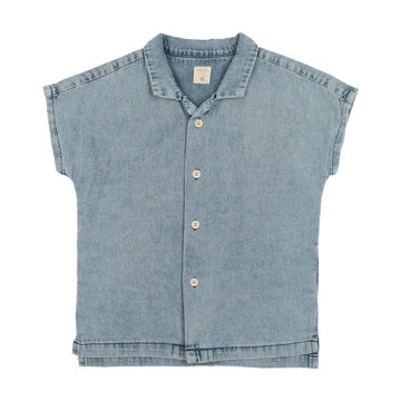 Analogie Stonewash Button Down Shirt - SS24 -
