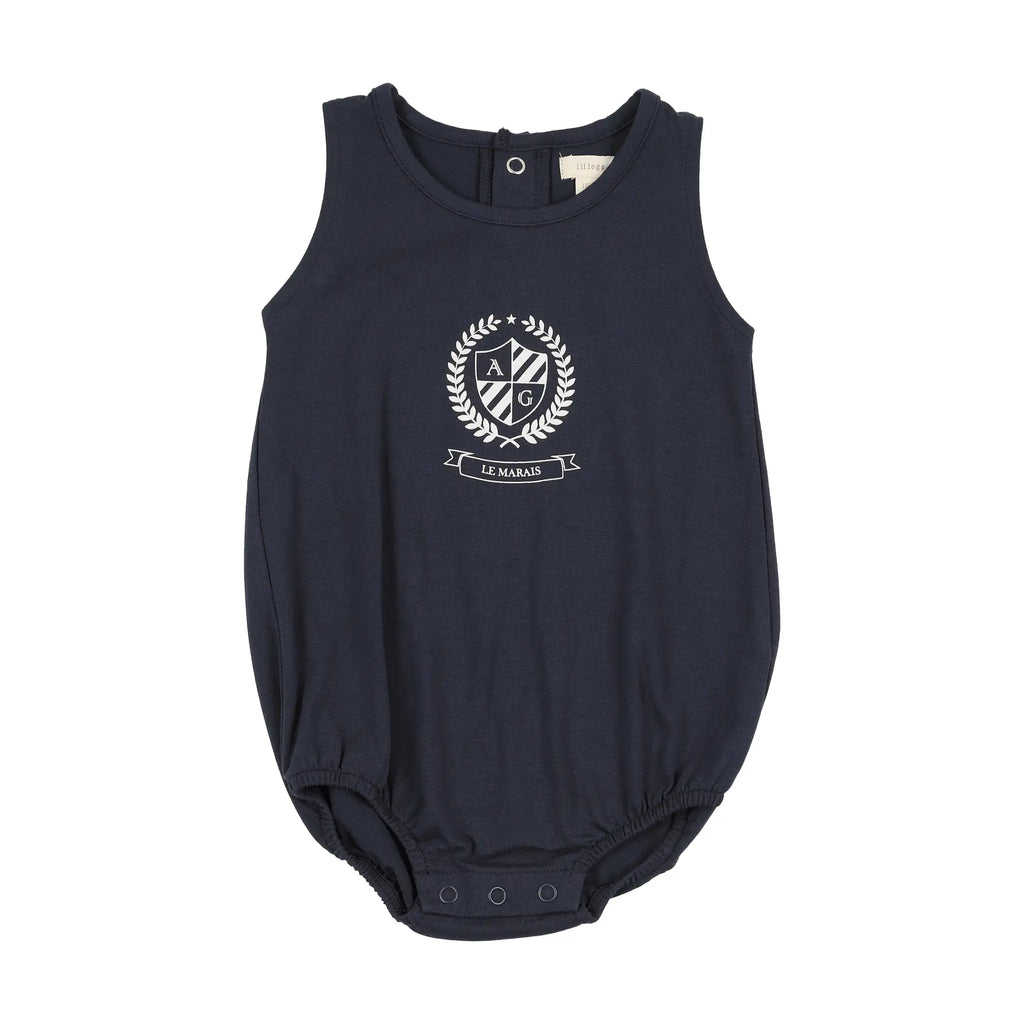 Lil Legs Emblem Romper - SS26 -