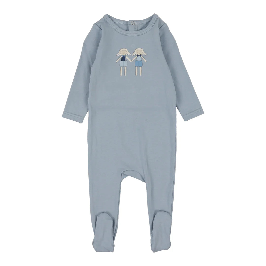 Lil Legs Lamb Footie - SS25 -