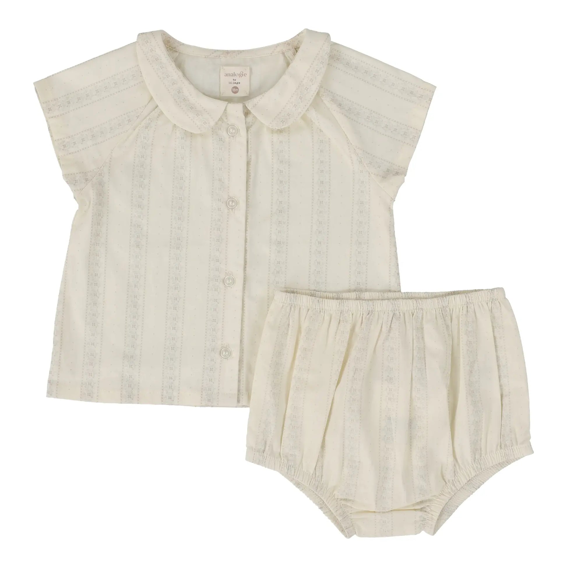Analogie Ivy Stripe Collar Set - SS25 -