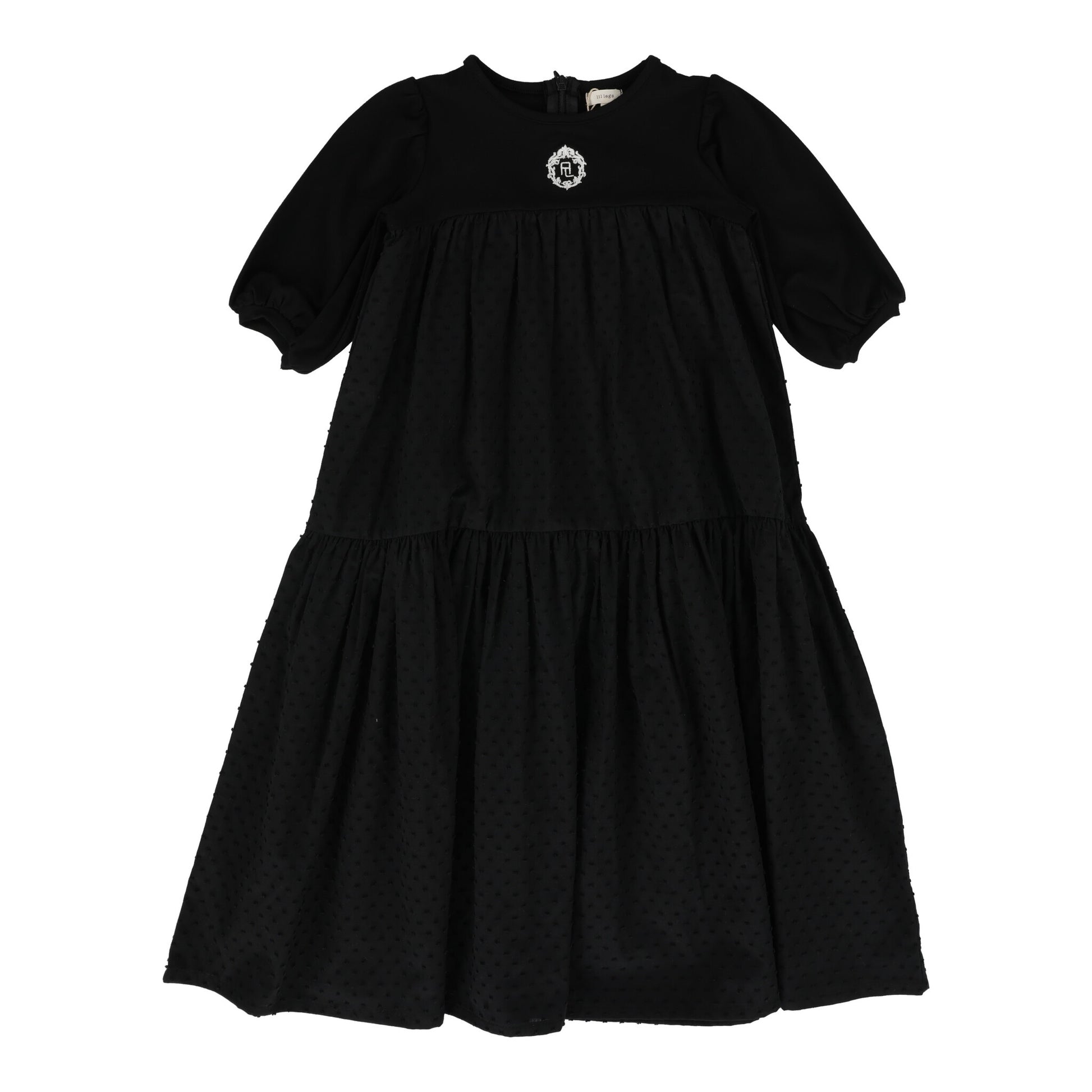 Lil Legs Emblem Maxi Dress - 3/4 Sleeve - SS25 -