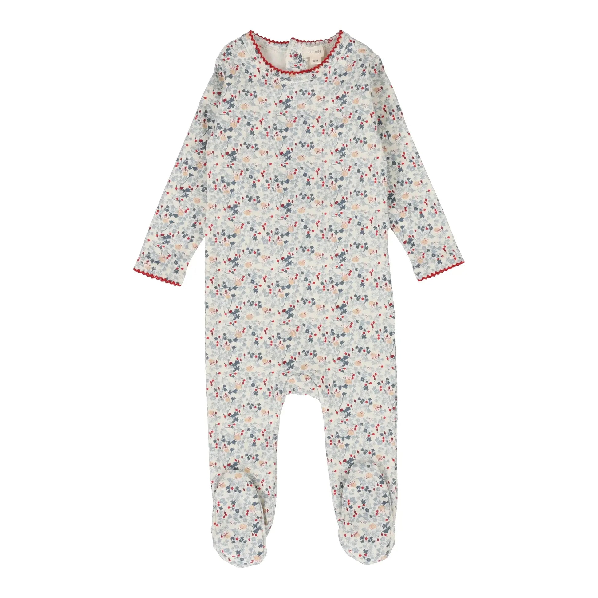 Lil Legs Floral Footie - SS25 -