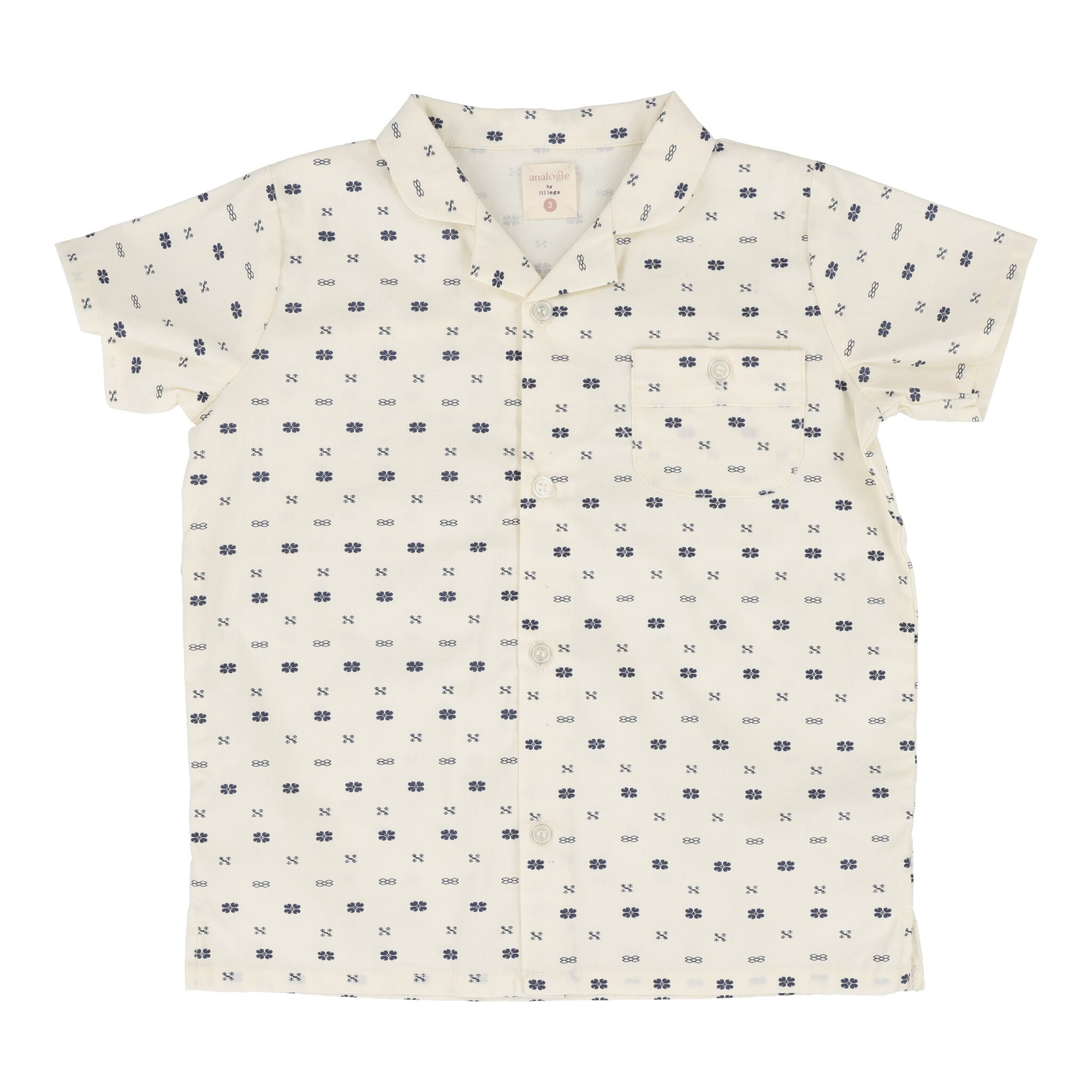 Analogie Geometric Collar Shirt - SS25 -