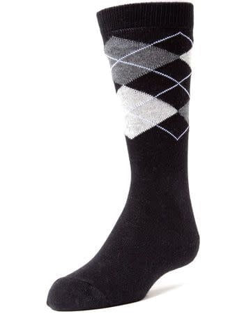 MeMoi Boys Argyle Dress Socks - MK-132 -