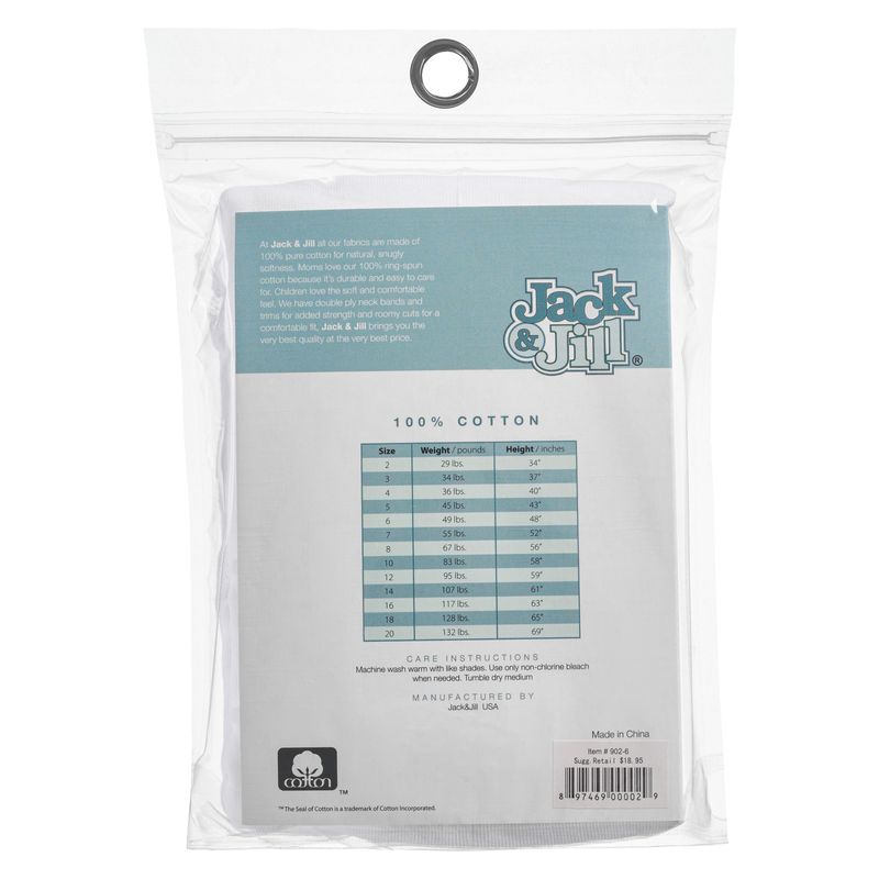 Jack & Jill Boys Sleeveless Undershirt - 3 Pack -