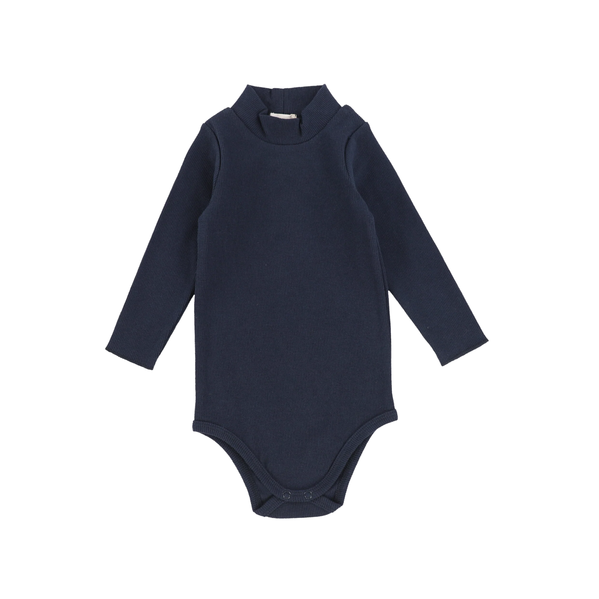 Lil Legs Ribbed Mock Neck Onesie - Basic Colors -