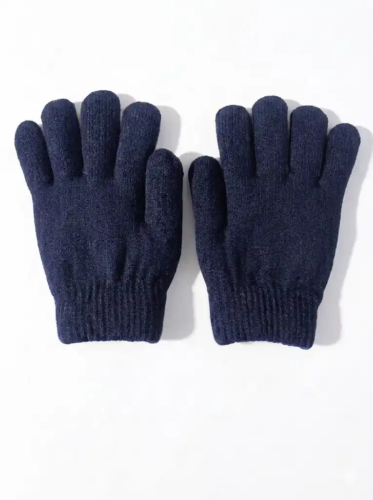 DaCee Solid Ribbed Gloves - FW26 -