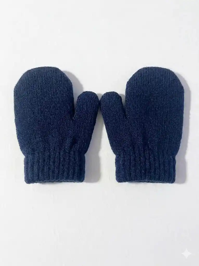 DaCee Solid Ribbed Mittens - FW26 -