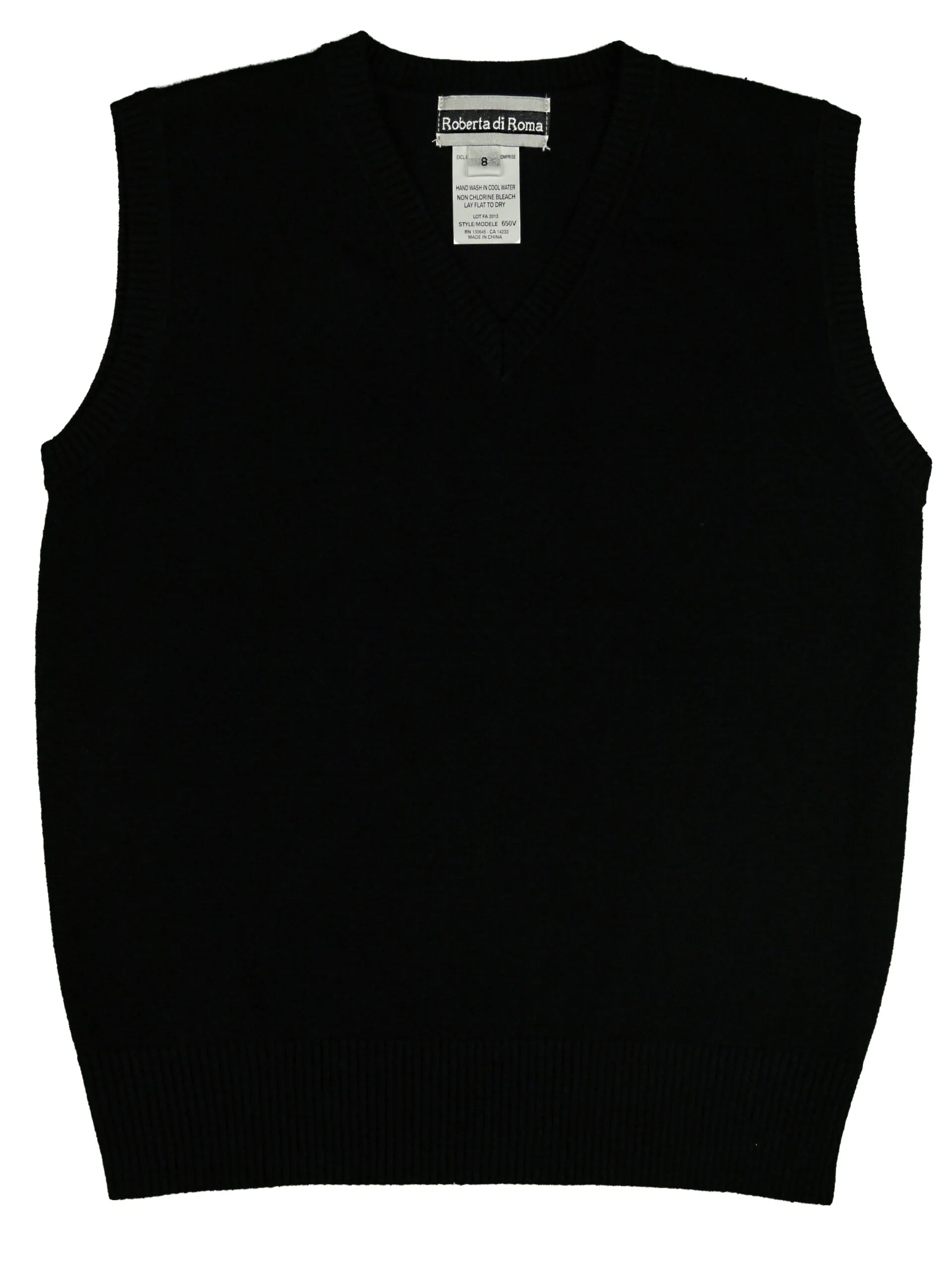 Alberto Di Roma Boys Cotton Knit Vest - 650V