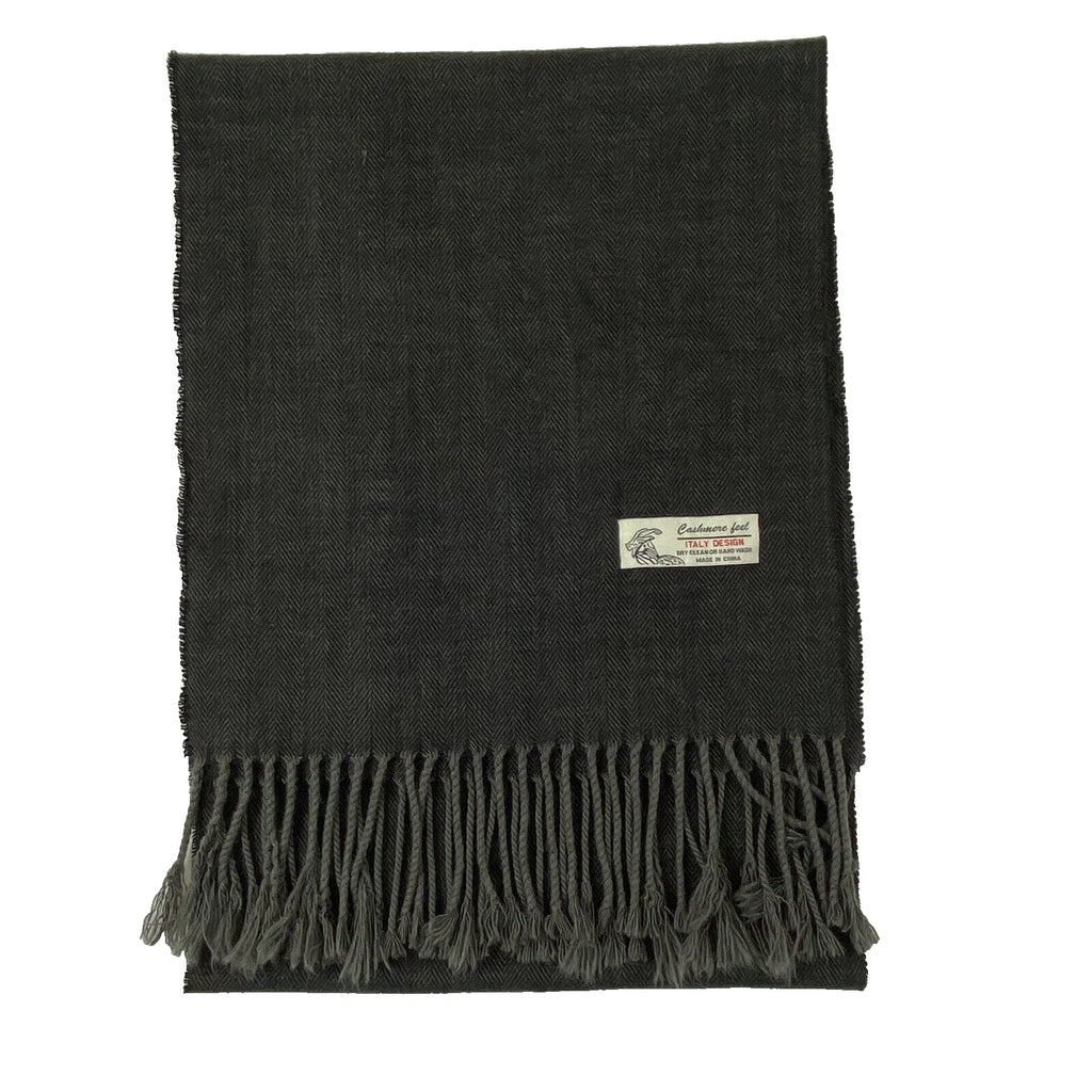 Italy Design Viscose Wool Feel Scarf -