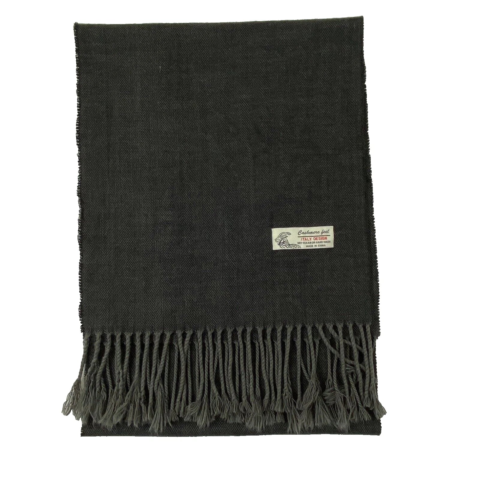 Italy Design Viscose Wool Feel Scarf -