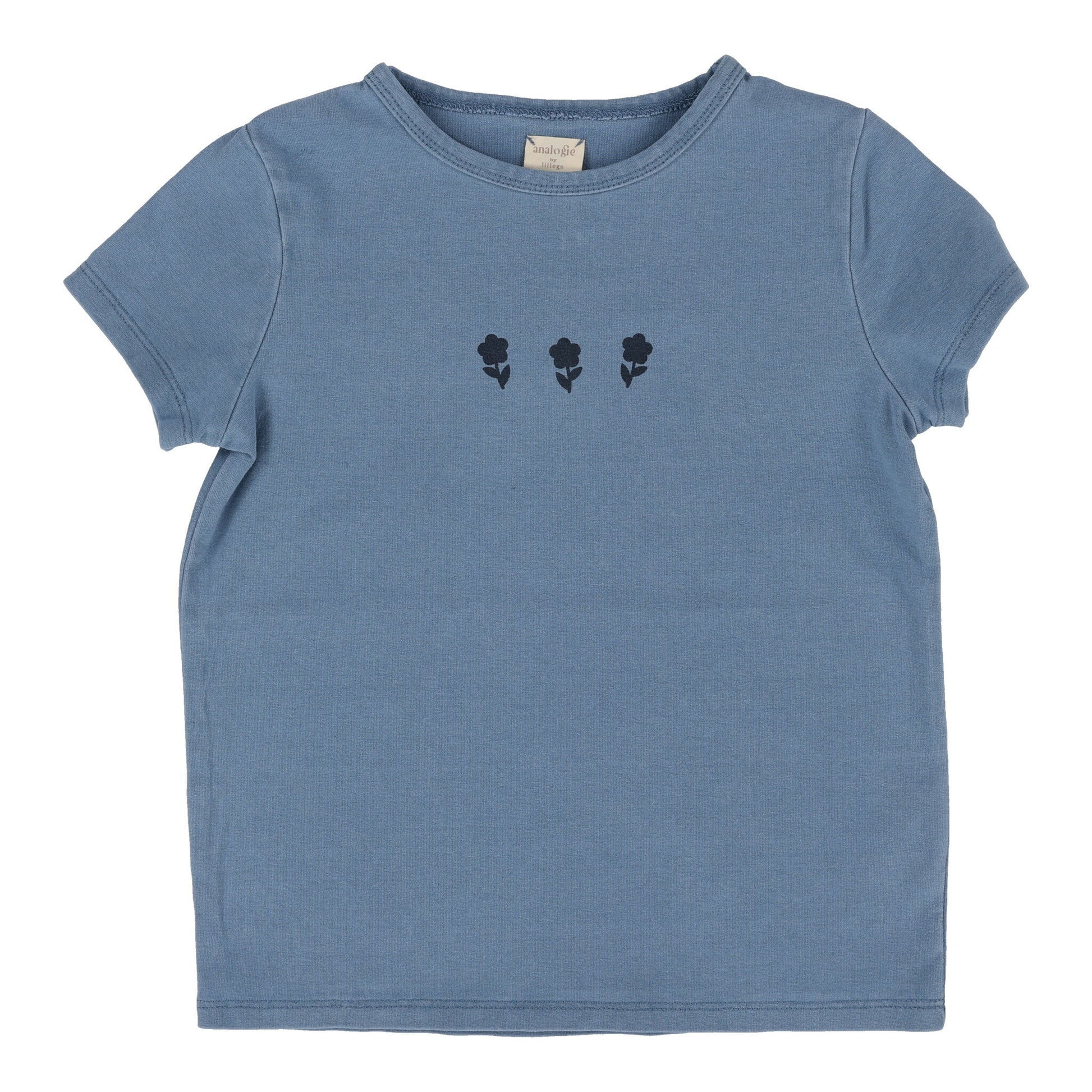 Analogie Floral Accent Tee - Short Sleeve - SS25 -