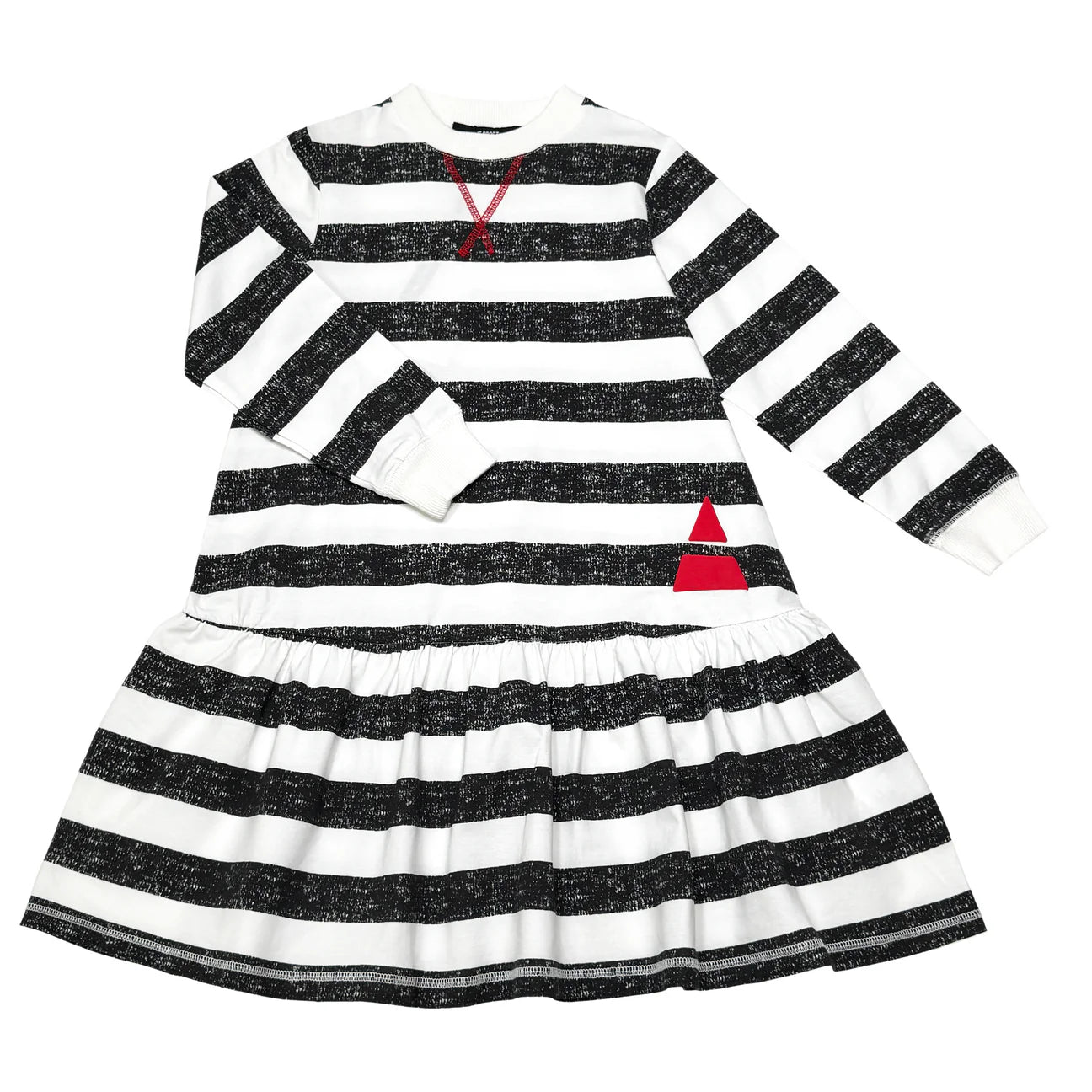 Jolie Enfants Heather Stripe Dress - SB2334- SS25 -