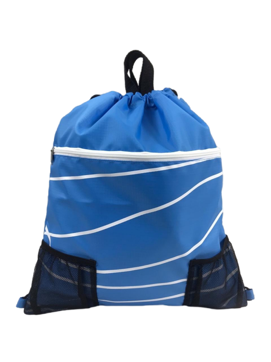 Abstract Drawstring Swim Bag -