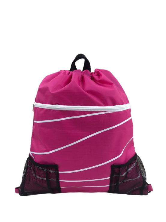 Abstract Drawstring Swim Bag -