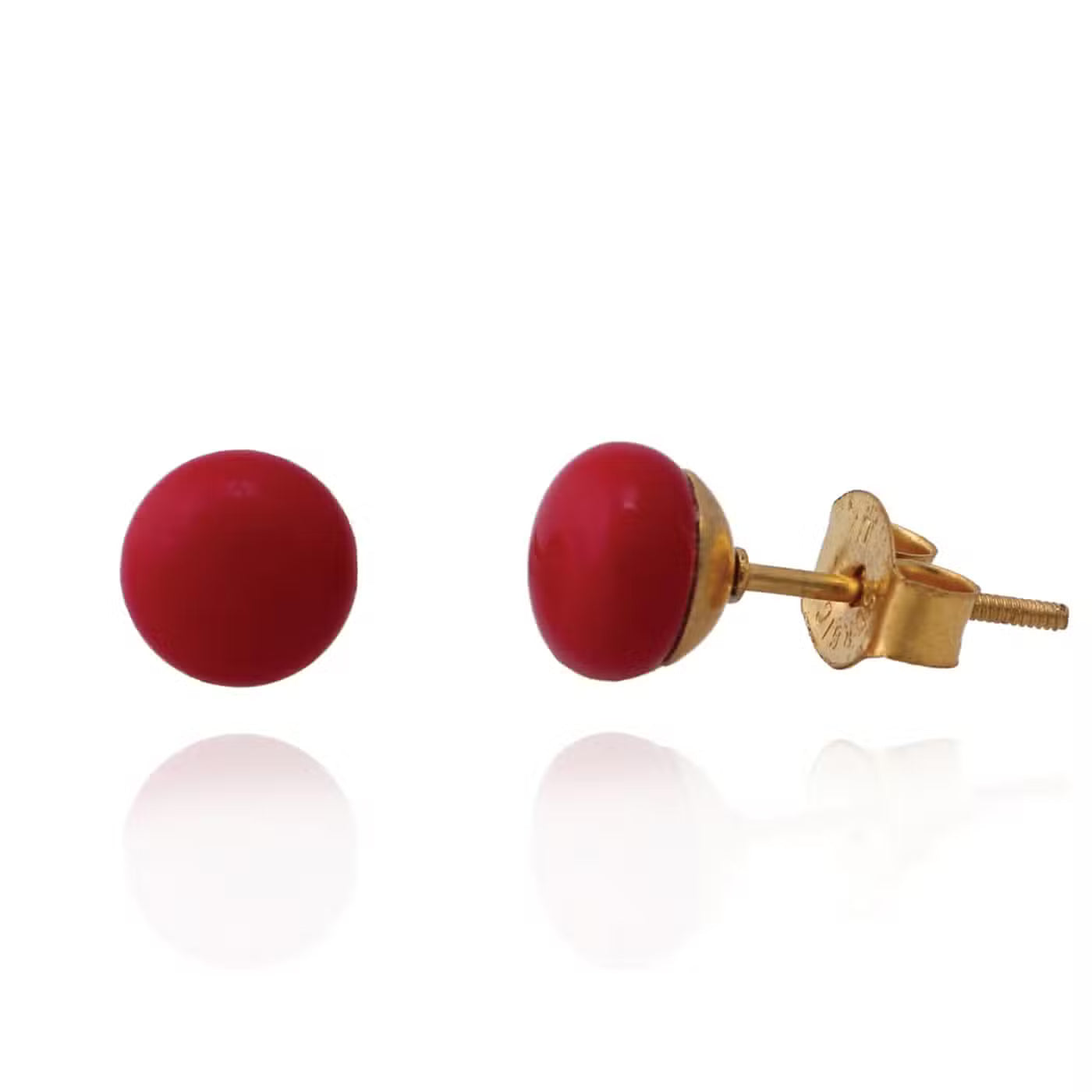 Cameo Collection Earrings - Screw Back - SE20016 - R-7