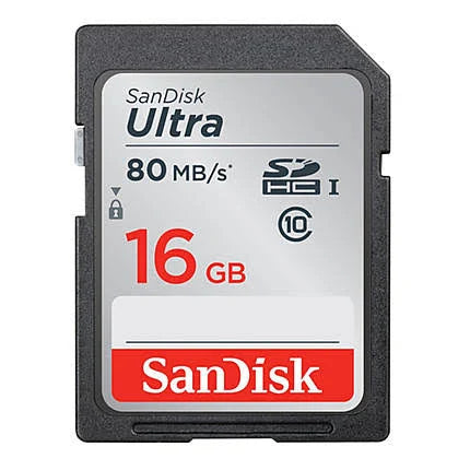 SanDisc Ultra 16 GB SD Card