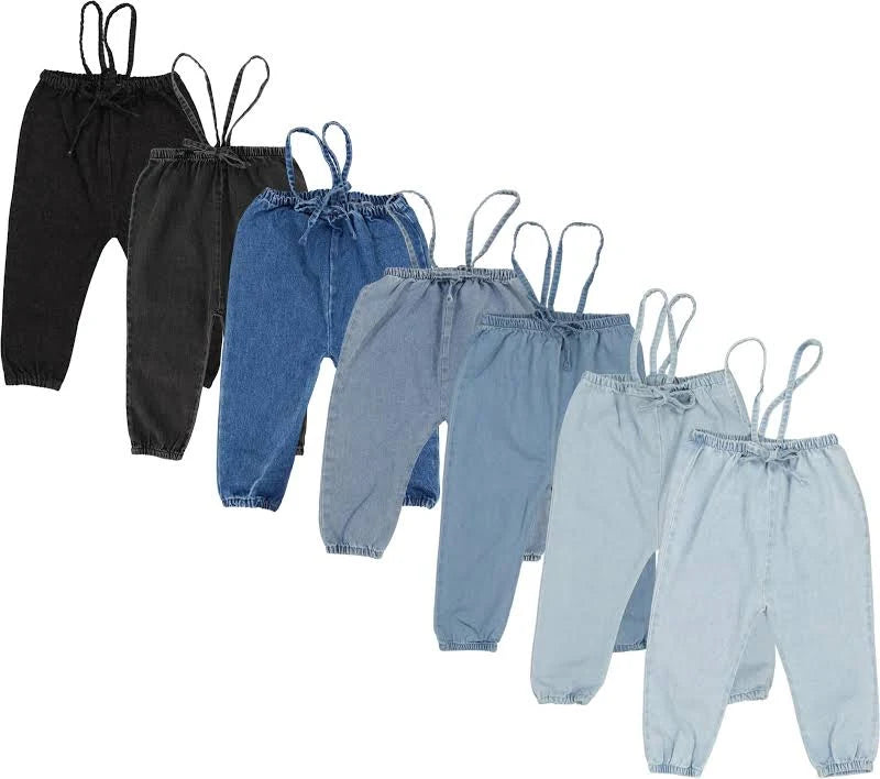 Analogie Basic Bubble Suspender Pants -